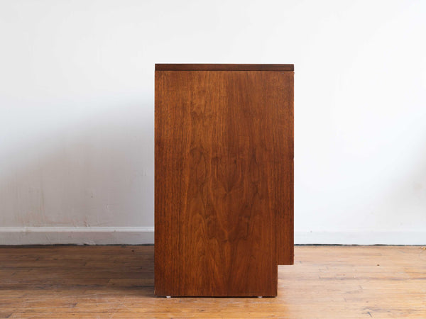 Vintage Mid Century Lane Perception Record Cabinet / Small Buffet in Walnut