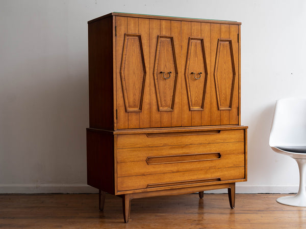 Vintage Mid Century Thomasville Gentleman's Chest / Highboy Dresser