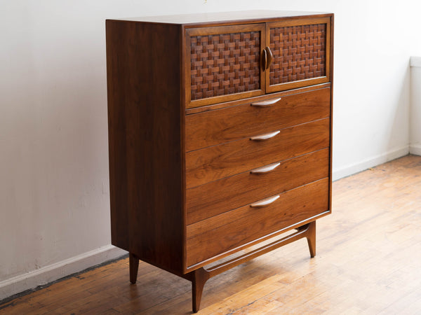 Vintage MCM Lane Perception Gentleman's Chest / Highboy Dresser